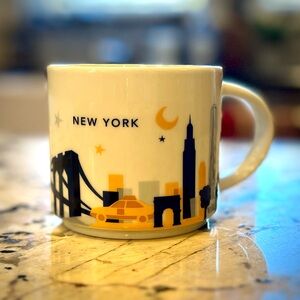 NIB Starbucks YAH collectible NW YORK CITY mug